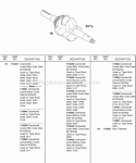 Crankshaft Diagram and Parts List for 115432-0029-01  Briggs and Stratton Engine